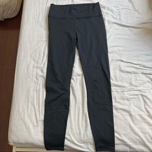 Fabletics High Waisted Solid Powerhold Legging Black Size L Tall NWT